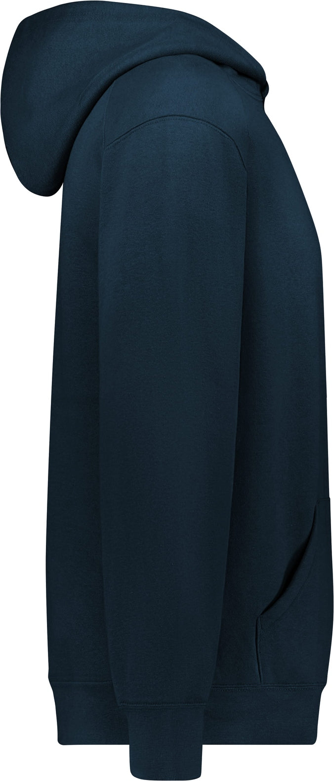 Right View of BA NAVY YOUTH ATHLTIC FLEECE HOODIE