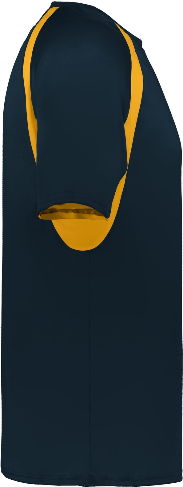 Right View of BA NAVY/GOLD YOUTH HOOK TEE