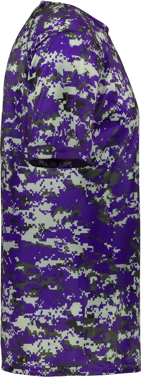 Right View of BA PURPLE DIGITAL DIGITAL TEE