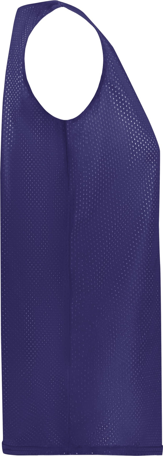 Right View of BA PURPLE/WHITE LADIES MESH REVERSIBLE JERSEY