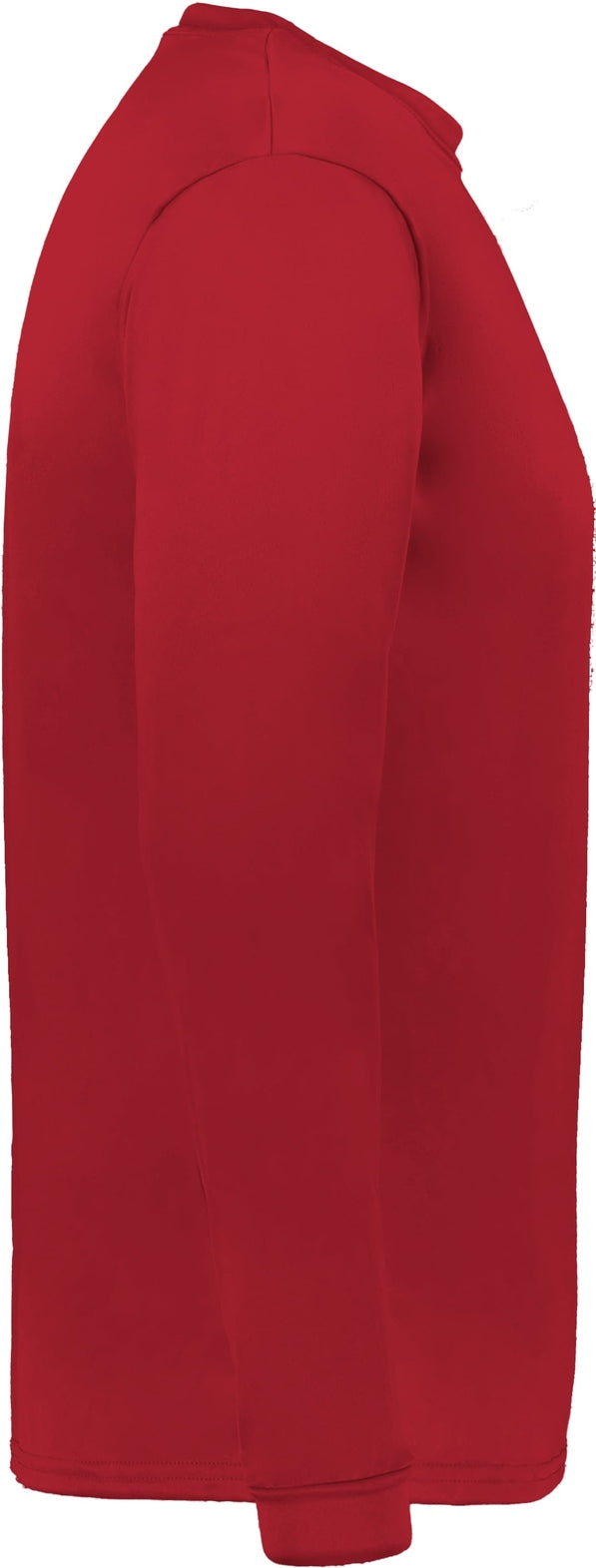 Right View of BA RED C2 L/S TEE