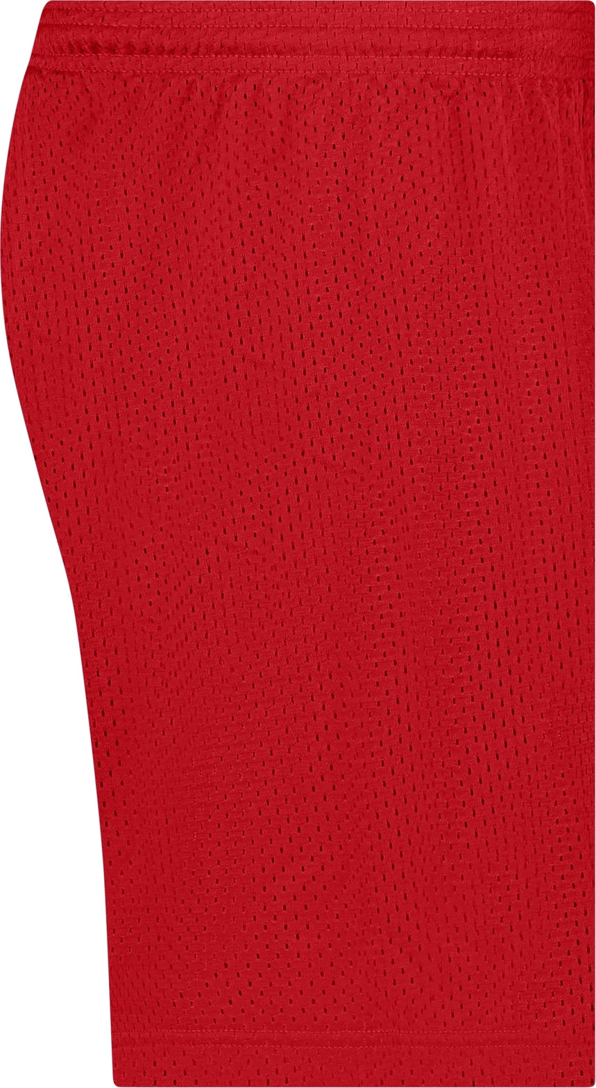 Right View of BA RED LADIES MESH/TRICOT SHORT