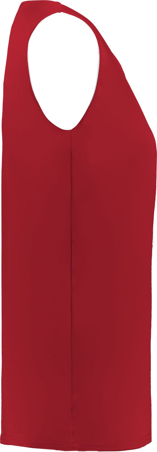 Right View of BA RED/WHITE LADIES B-CORE REVERSIBLE JERSE