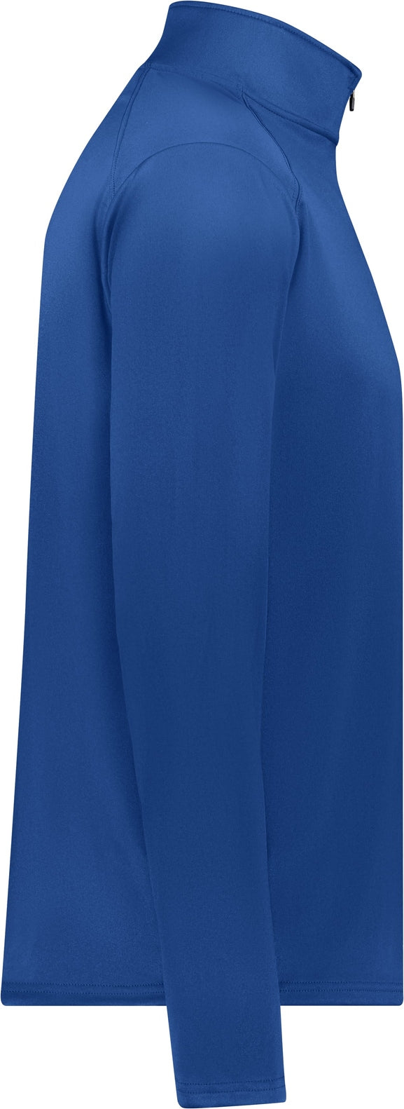 Right View of BA ROYAL/GRAPHITE YOUTH B-CORE 1/4 ZIP