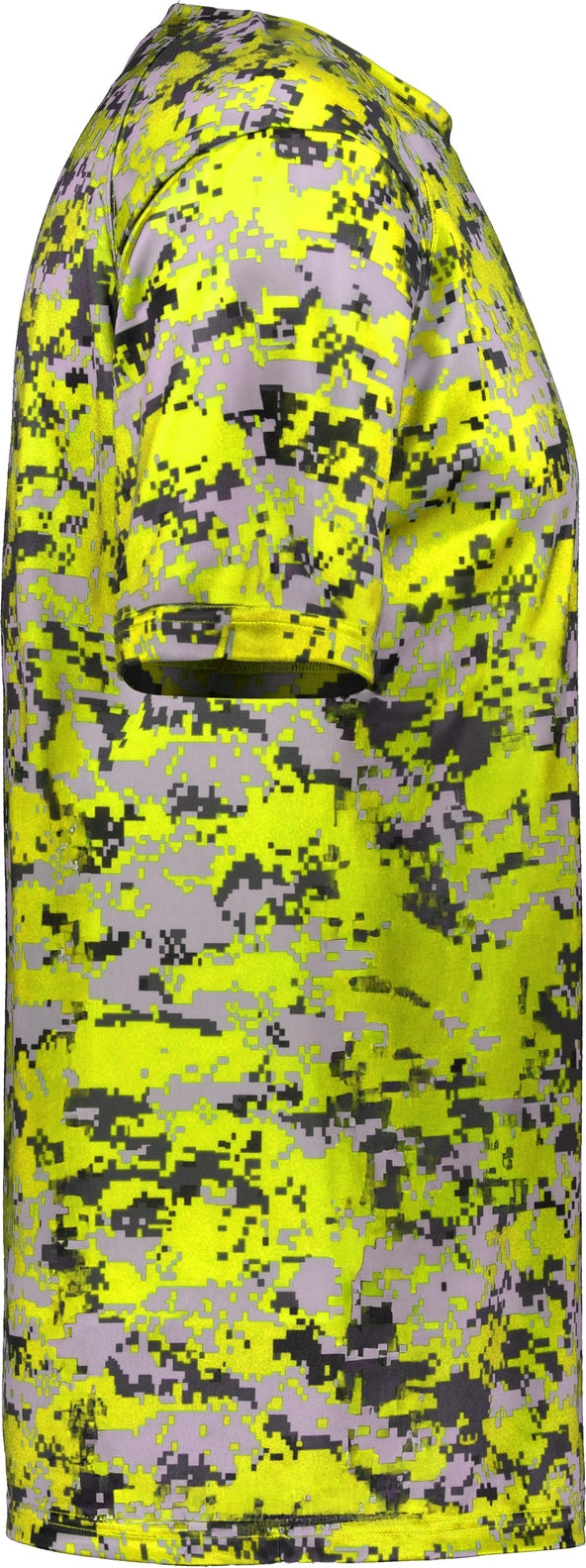 Right View of BA SAFETY YELLOW DIGITAL DIGITAL TEE