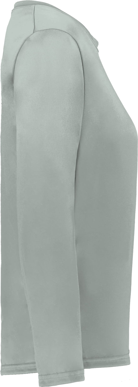 Right View of BA SILVER LADIES C2 L/S TEE