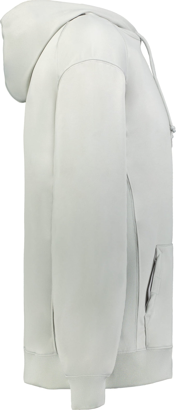 Right View of BA SILVER PERFORMANCE FLEECE HOODIE