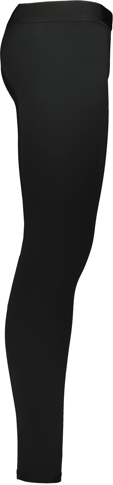 Right View of BLACK FULL LENGTH COMPRESSION TIGHT