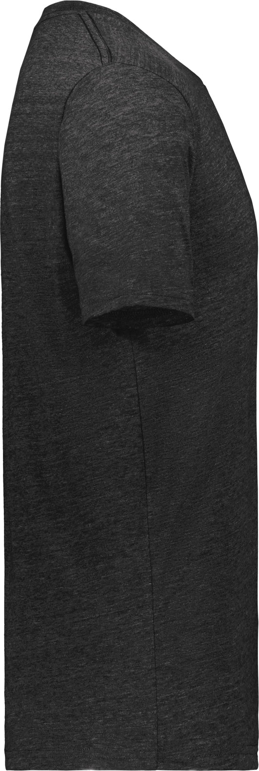 Right View of BLACK HEATHER ALL-DAY CORE BSC TRI-BLND TEE