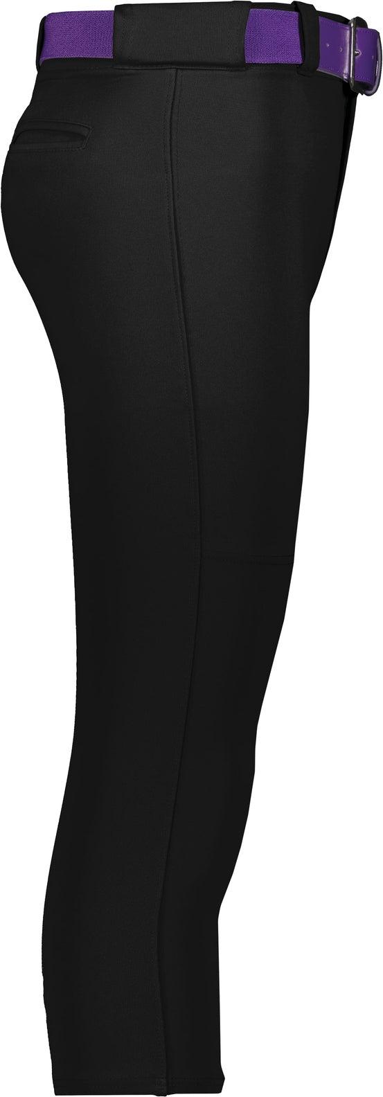 Right View of BLACK LDS GAMER CLASSIC SFTBLL PANT