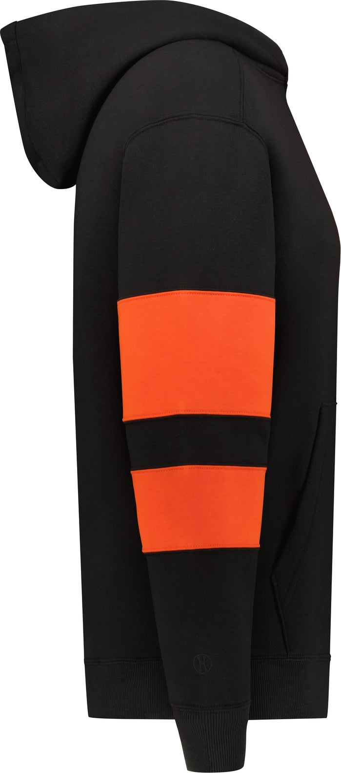 Right View of BLACK/ORANGE YTH JACKSON WAY HOODIE