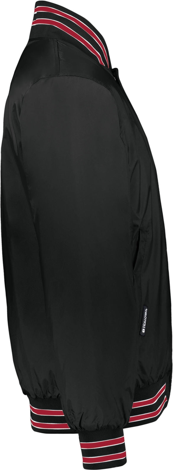 Right View of BLACK/SCARLET/WHITE HERITAGE JACKET