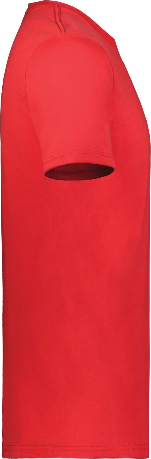 Right View of CHERRY RED ALL-DAY CORE BASIC 50/50 TEE