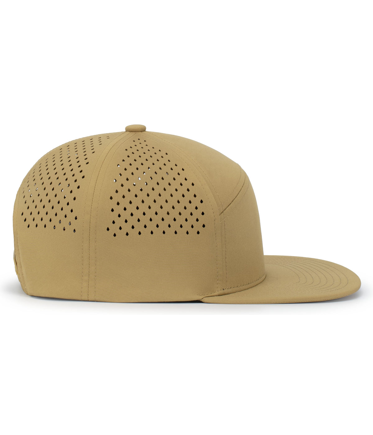 Right View of COYOTE BROWN WEEKENDER PERF 6PANEL ARCH CAP