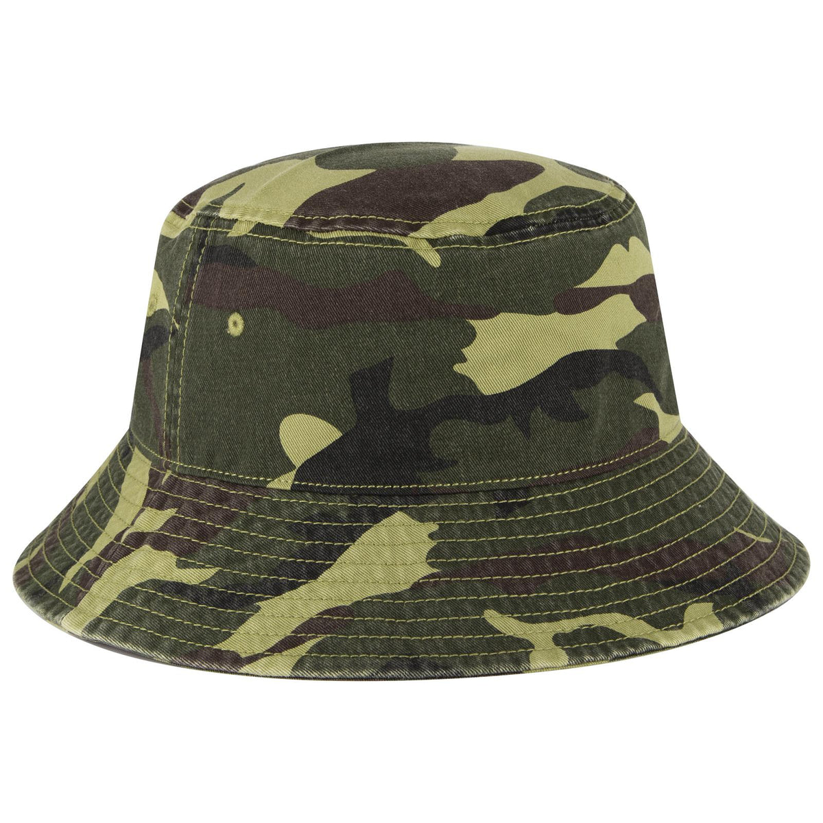 Right View of CP001 - Camo 001 OTTO CAP Bucket Hat