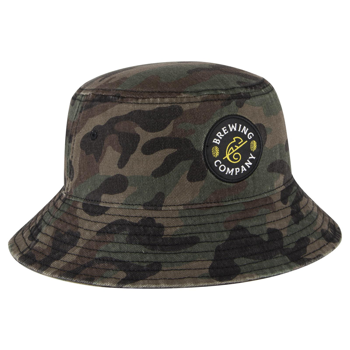 Right View of CP004 - Camo 004 OTTO CAP Bucket Hat
