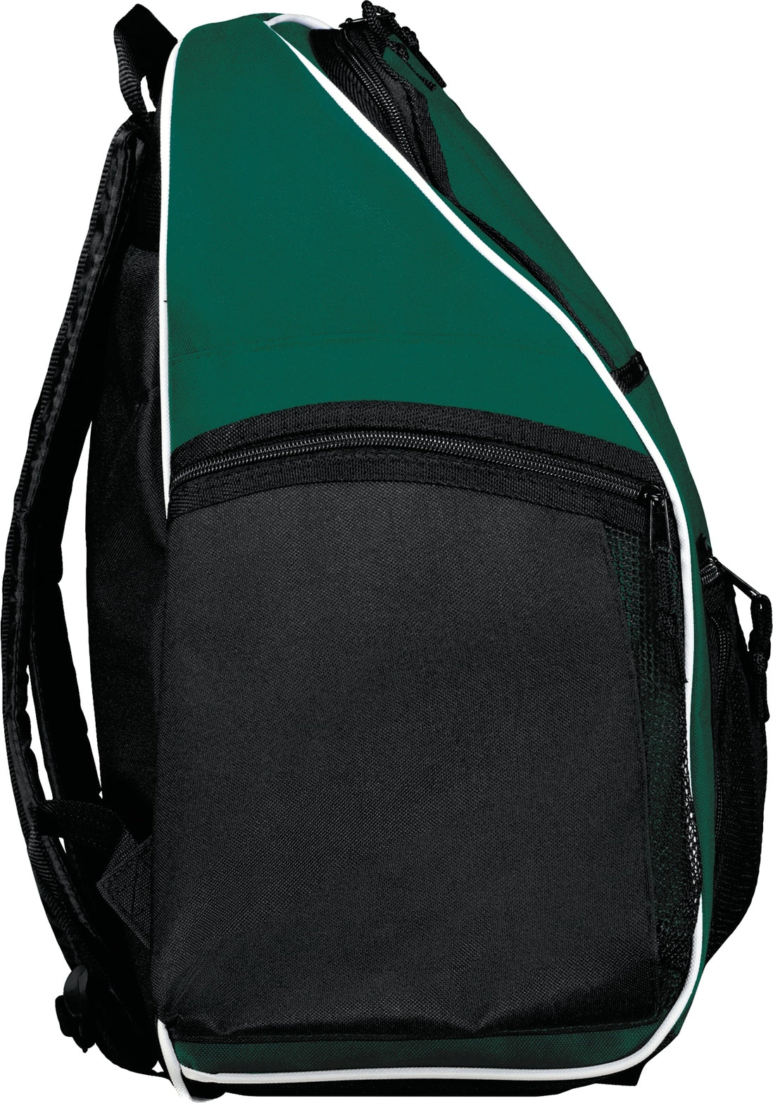 Right View of FOREST/BLACK/WHITE PLAYER BACKPACK