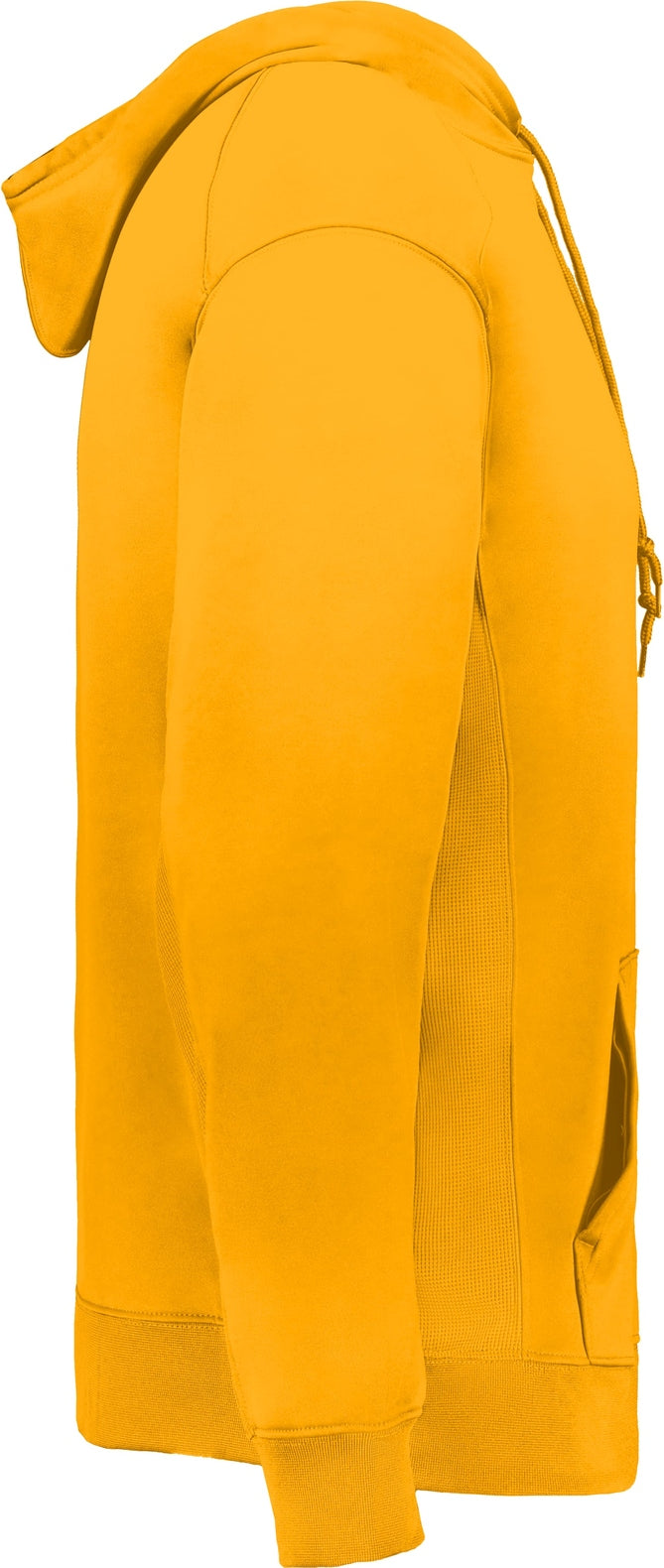 Right View of GOLD PERFORMANCE FLEECE HOODIE