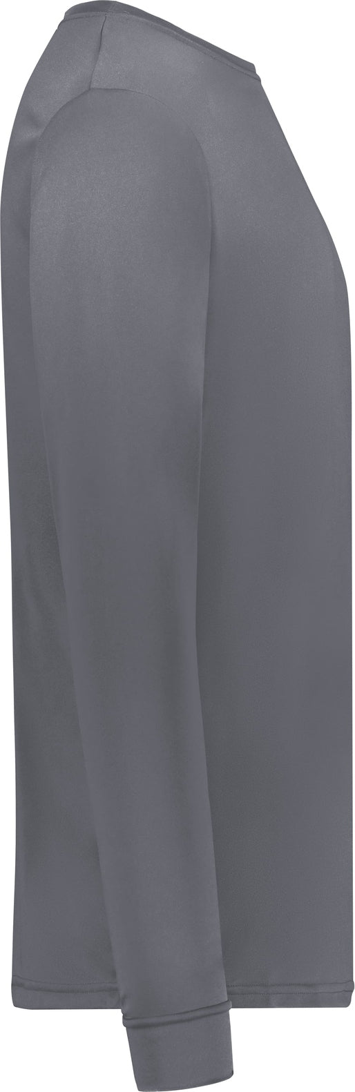 Right View of GRAPHITE WICKING LONG SLEEVE T-SHIRT
