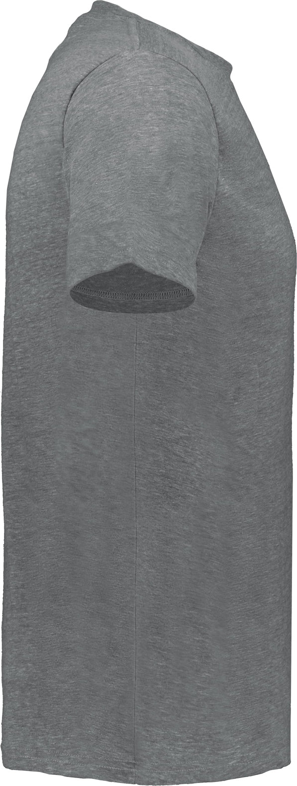 Right View of GREY HEATHER ALL-DAY CORE BSC TRI-BLND TEE