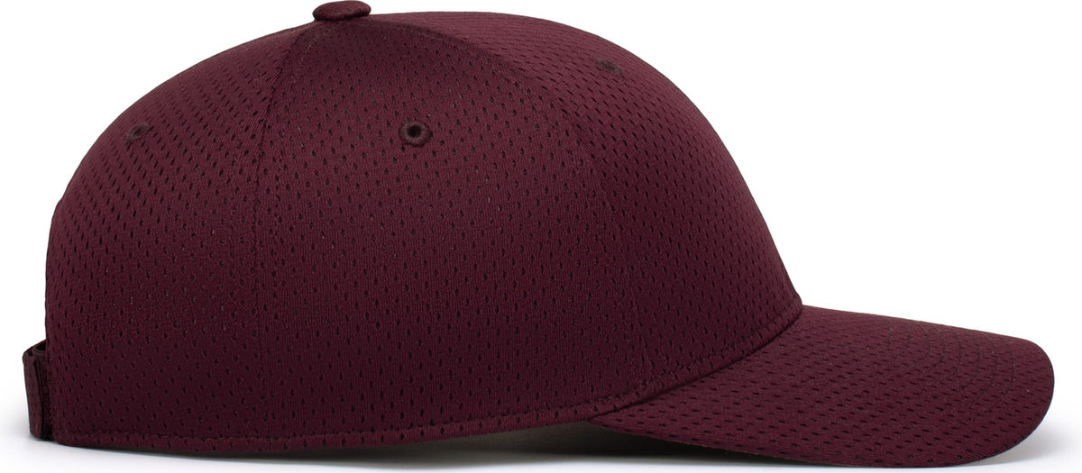 Right View of MAROON ATHLETIC MESH CAP