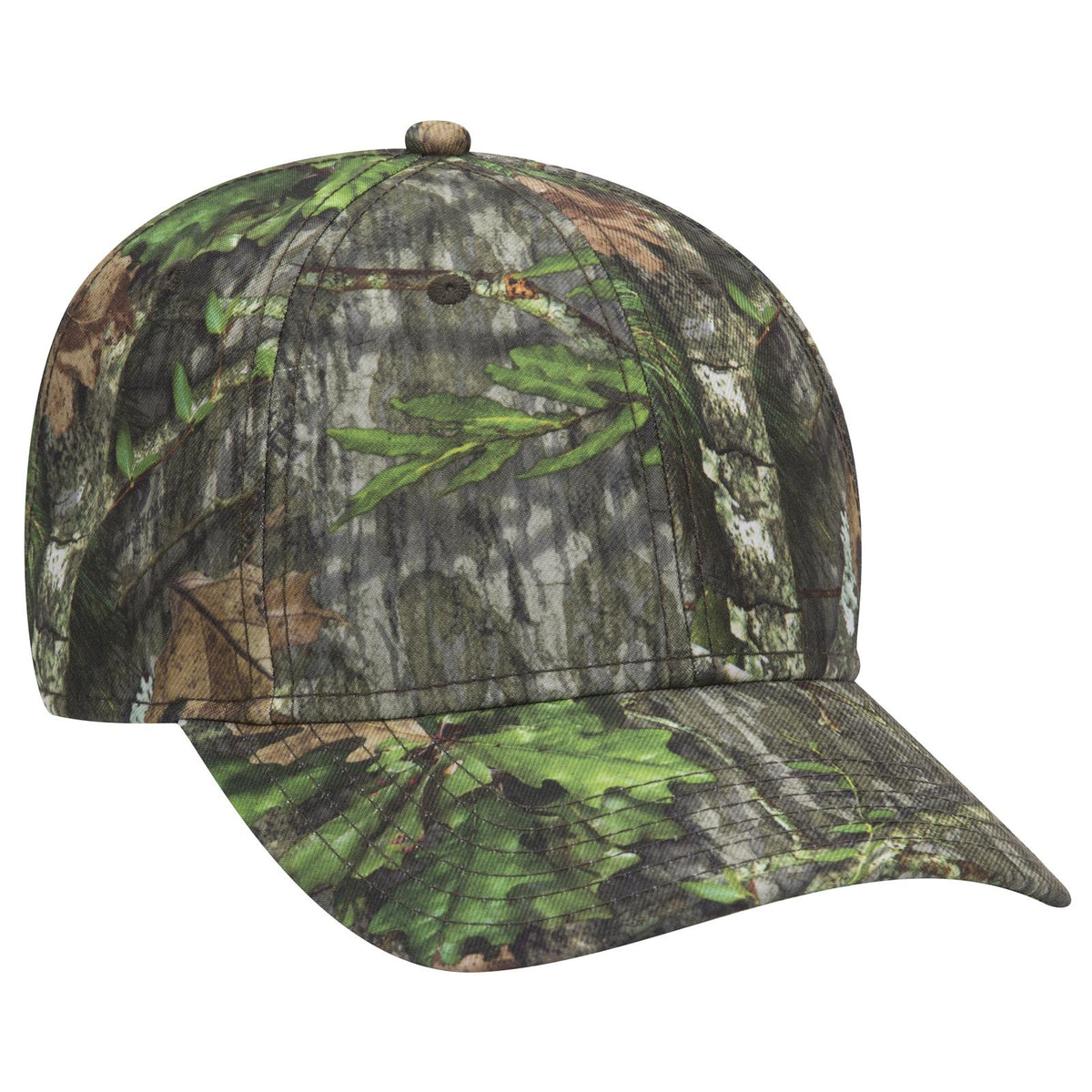 Right View of MO3 - Obsession OTTO CAP Mossy Oak Camouflage 6 Panel Low Profile Baseball Cap