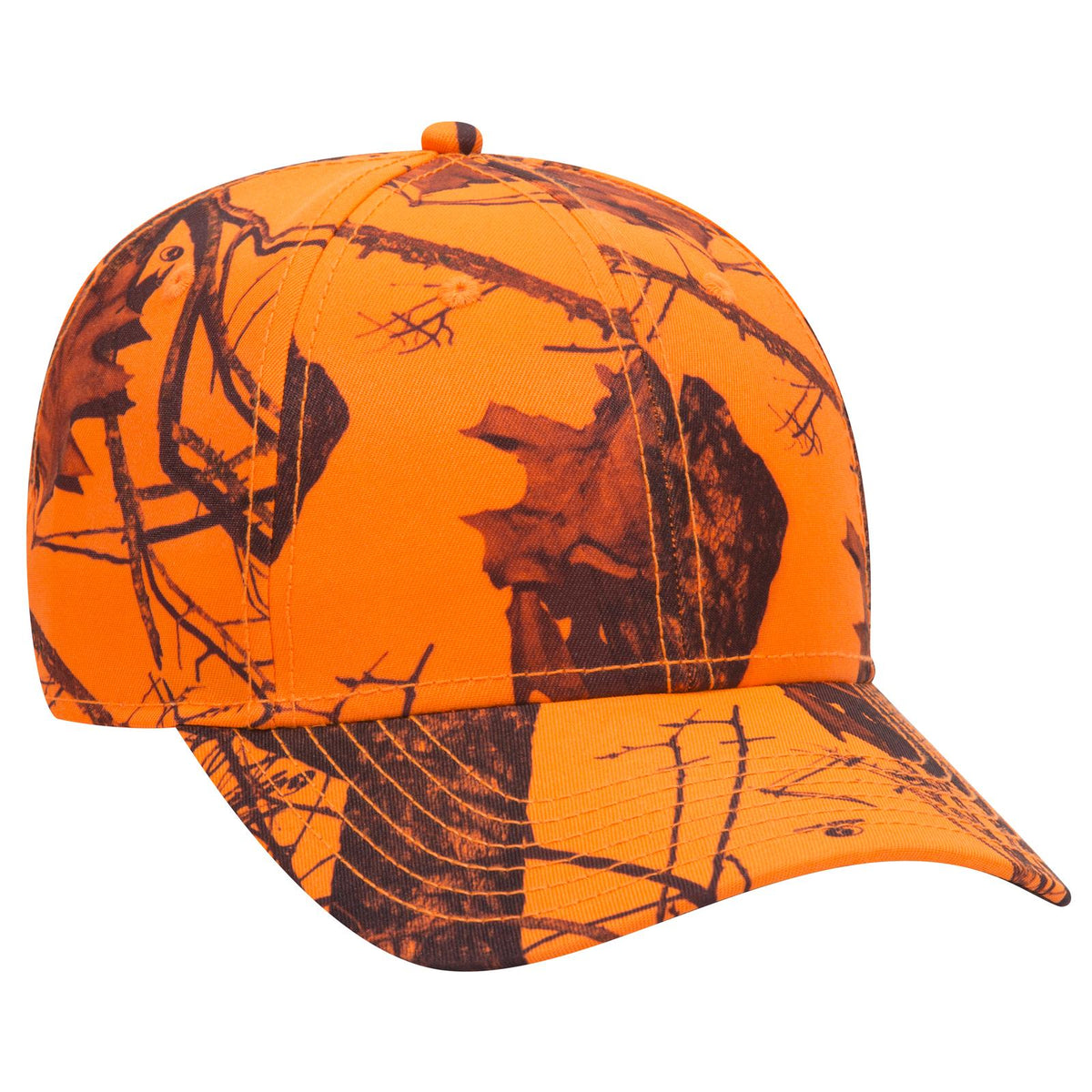 Right View of MO6 - Blaze OTTO CAP Mossy Oak Camouflage 6 Panel Low Profile Baseball Cap