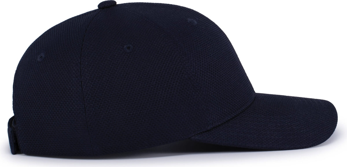 Right View of NAVY ADJUSTABLE WICKING MESH CAP