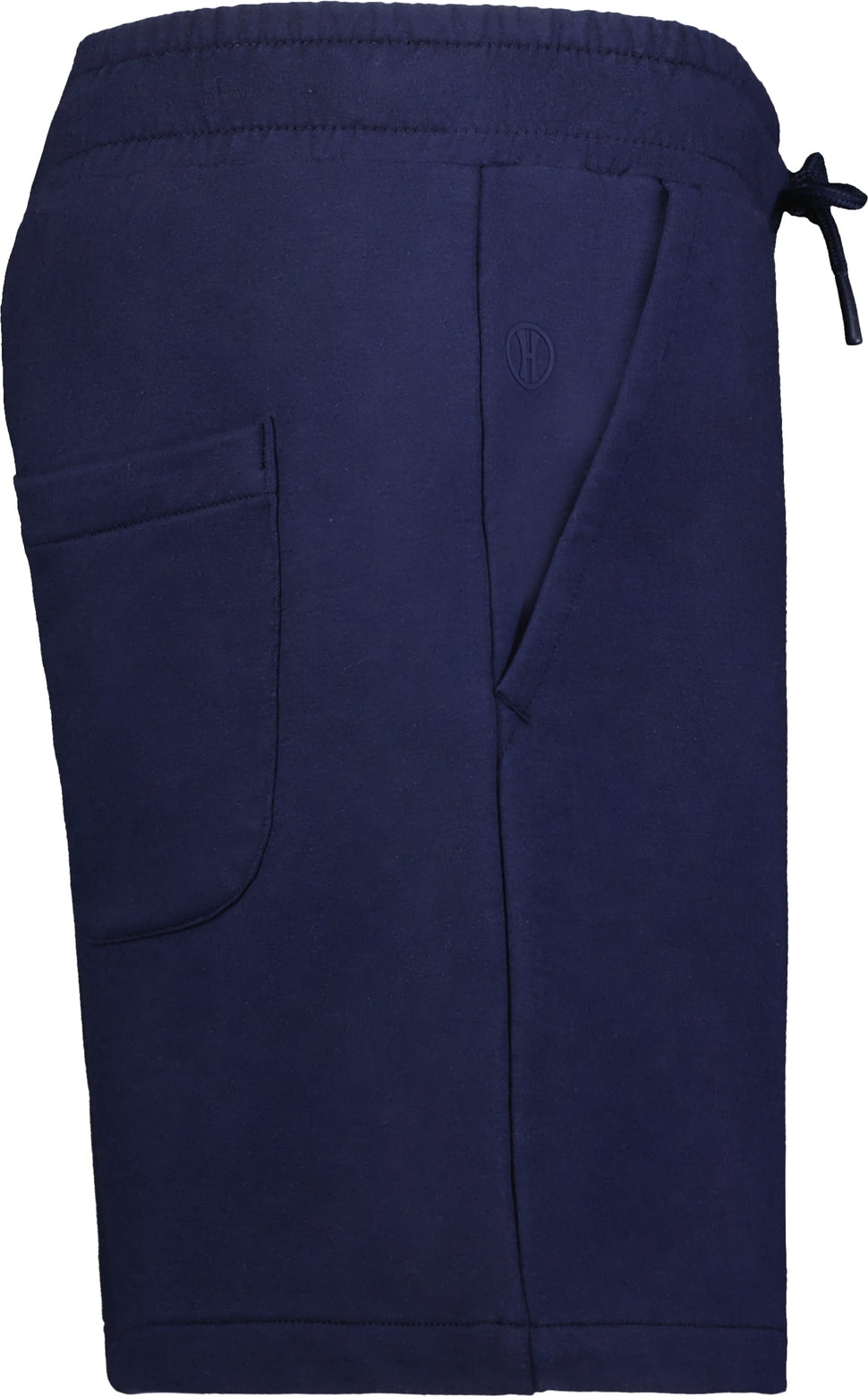 Right View of NAVY LDS HERITAGE PREP SHORTS