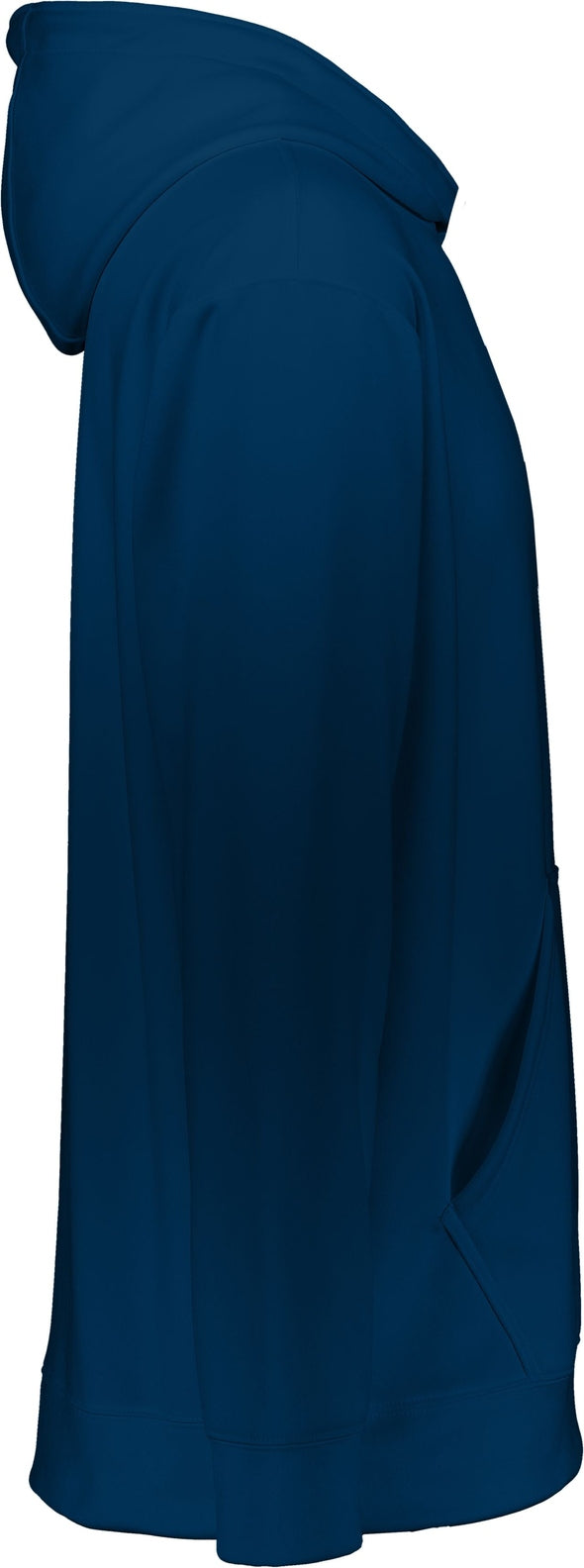 Right View of NAVY YTH WCKNG FLCE HOOD SWEATSHIRT