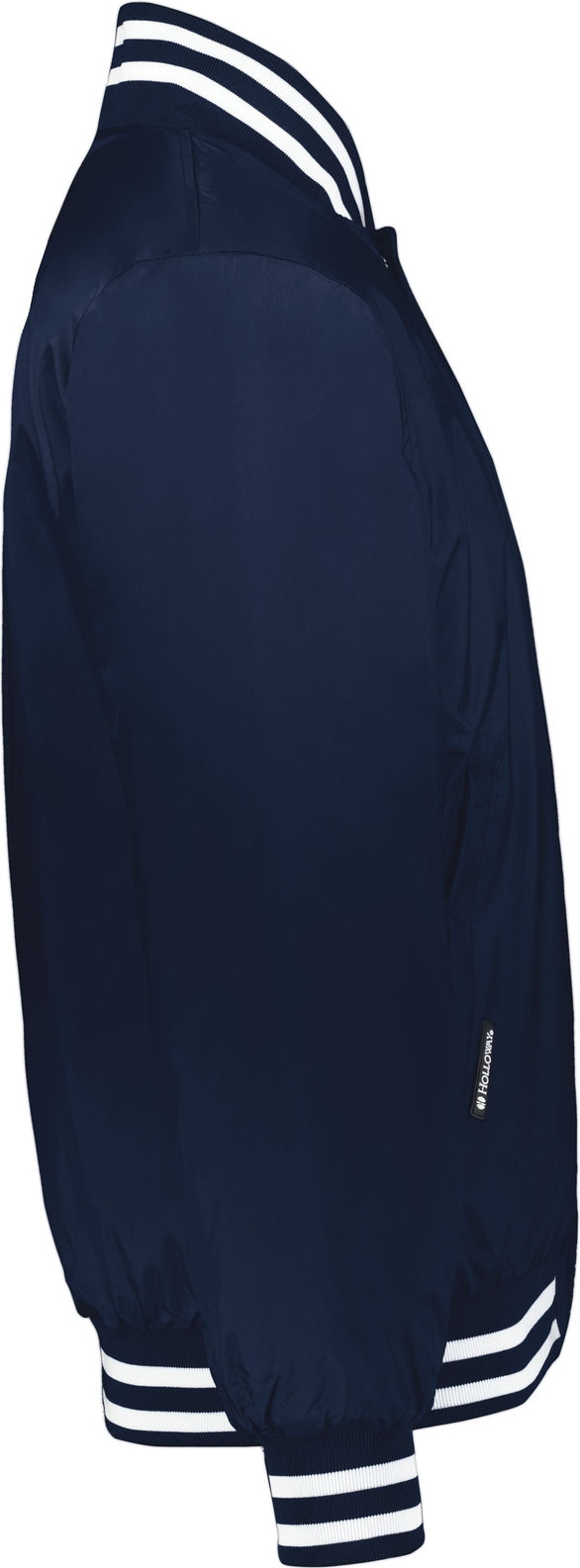 Right View of NAVY/WHITE HERITAGE JACKET