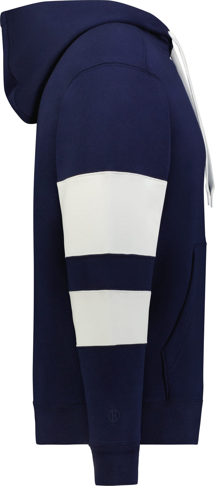 Right View of NAVY/WHITE JACKSON WAY HOODIE