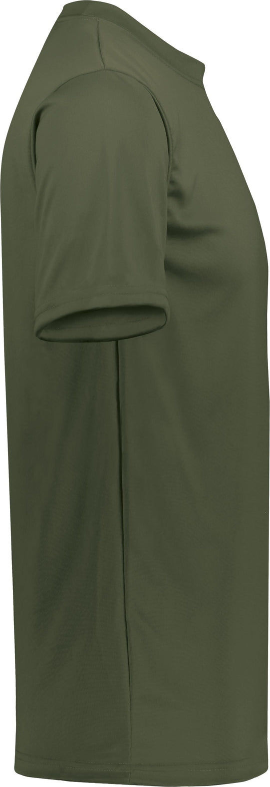 Right View of OLIVE NEXGEN WICKING TEE