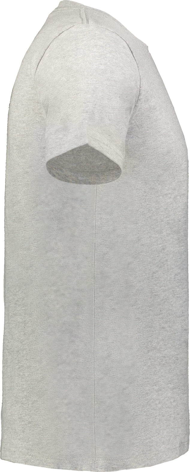 Right View of PLATINUM HEATHER ALL-DAY CORE BASIC 50/50 TEE