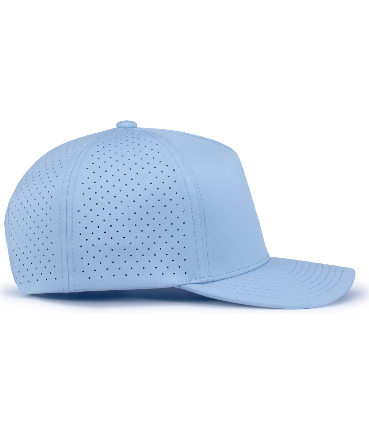 Right View of POWDER BLUE WEEKENDER PERFORATED