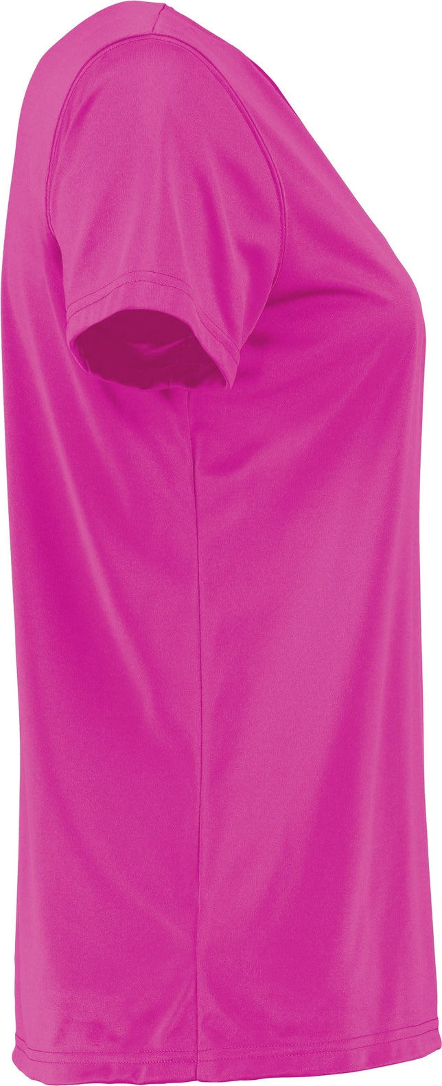 Right View of POWER PINK LADIES NEXGEN WCKING TEE