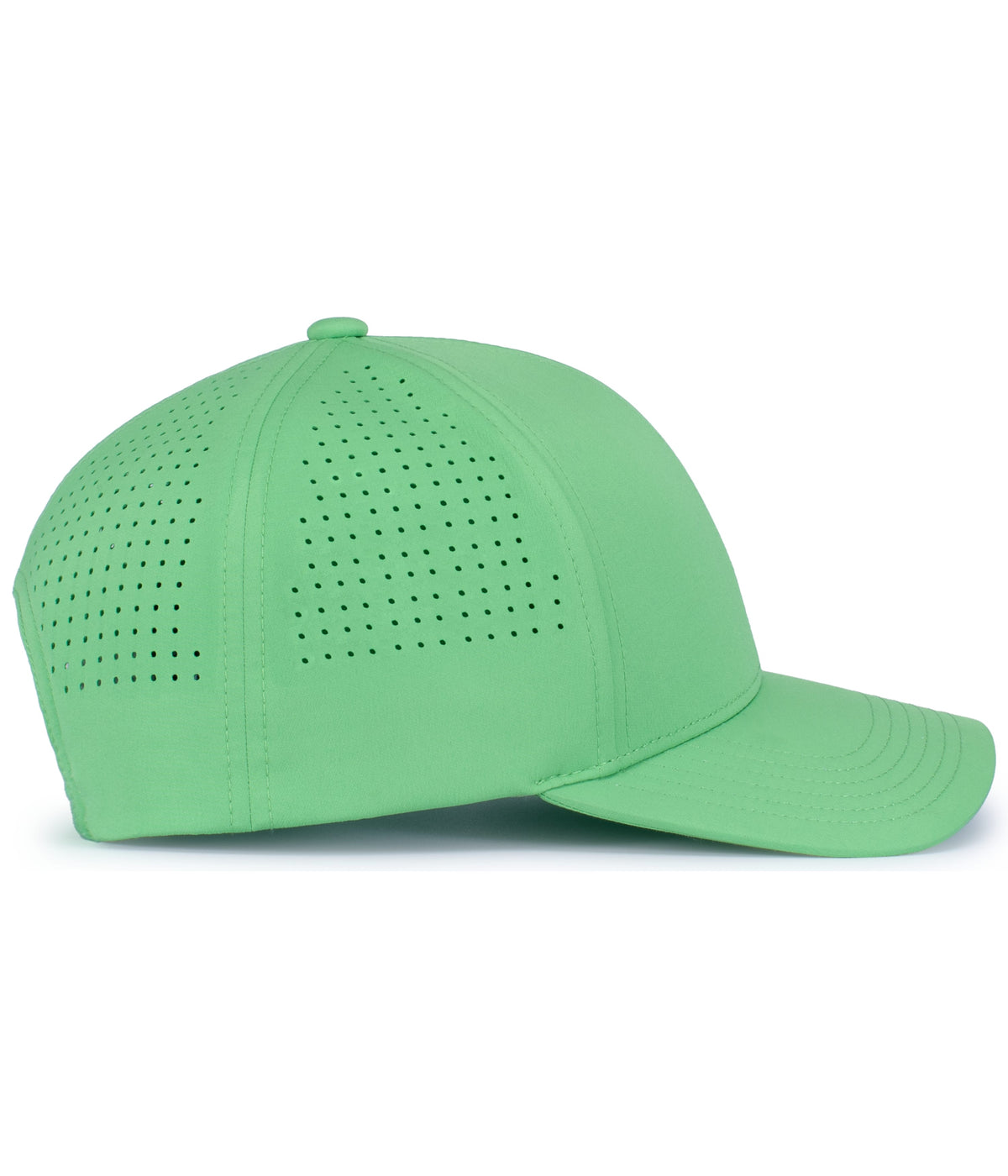 Right View of RETRO GREEN WEEKENDER LTWT PERF SNAPBACK