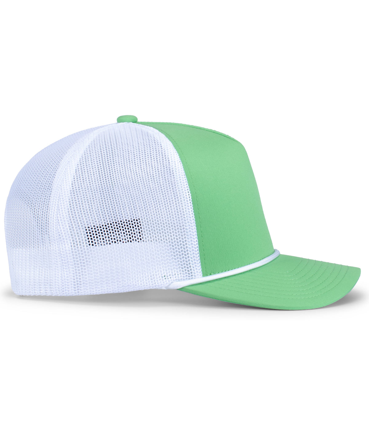 Right View of RETRO GREEN/WHITE WEEKENDER TRUCKER