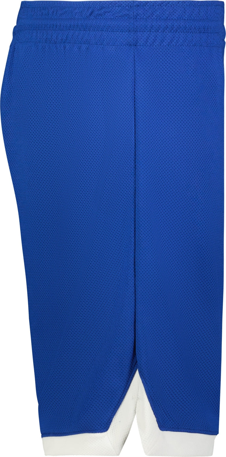 Right View of ROYAL/WHITE COOLCORE ELITE SHORTS