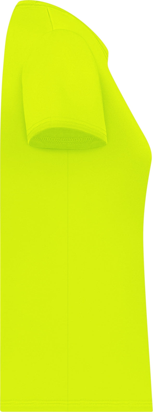 Right View of SAFETY YELLOW LADIES C2 TEE