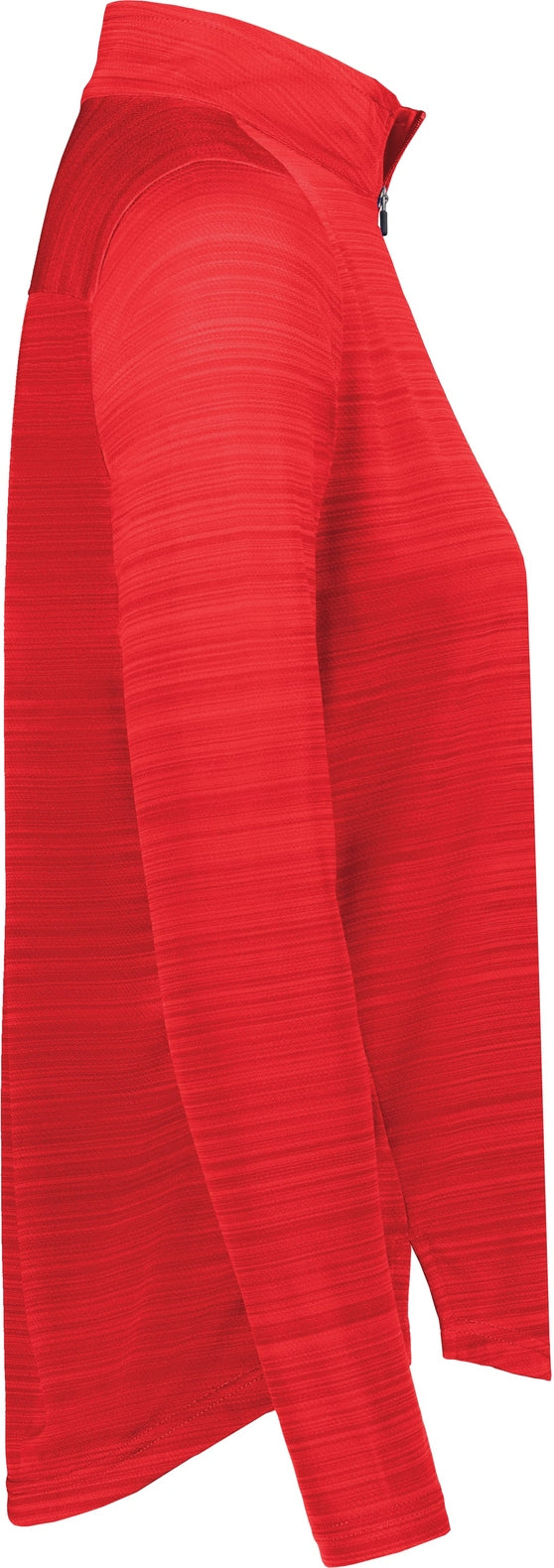 Right View of SCARLET LDS PURSUIT 1/2 ZIP PULLOVER