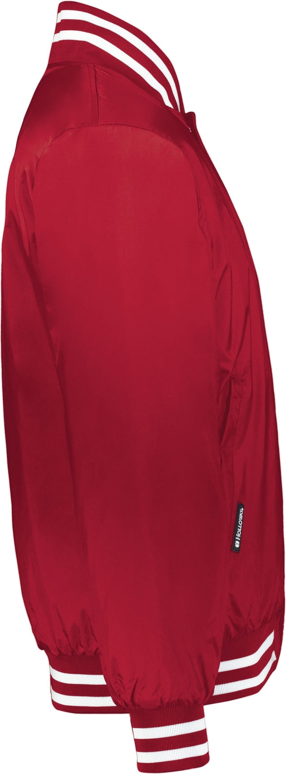 Right View of SCARLET/WHITE HERITAGE JACKET