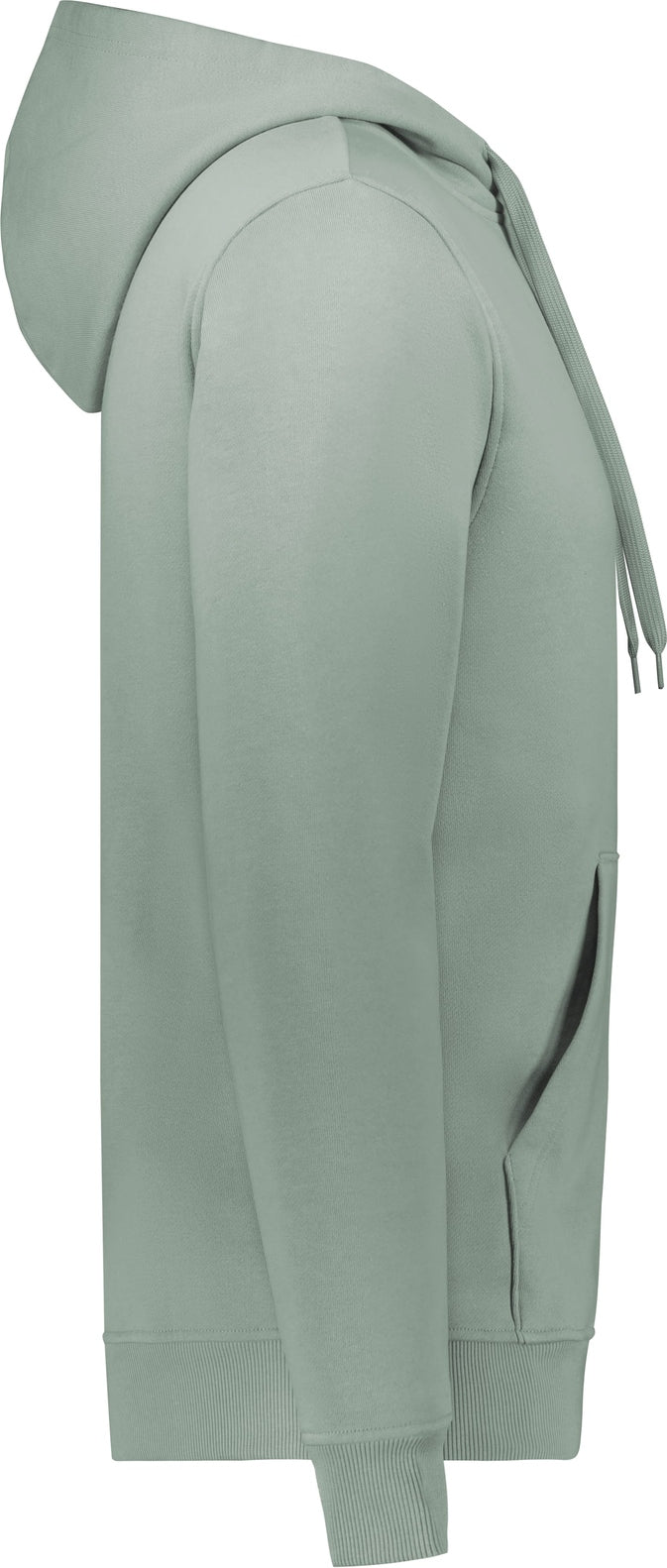 Right View of SPEARMINT 60/40 FLEECE HOODY