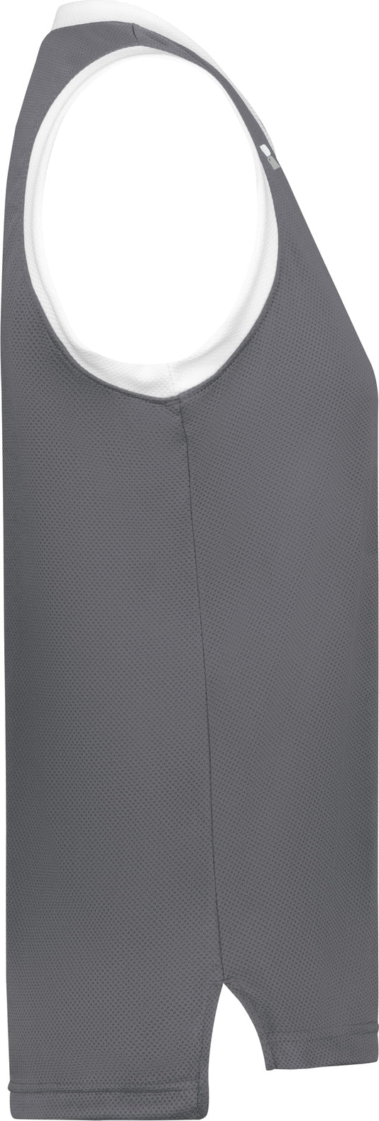 Right View of STEALTH/WHITE LDS COOLCORE ELITE JERSEY