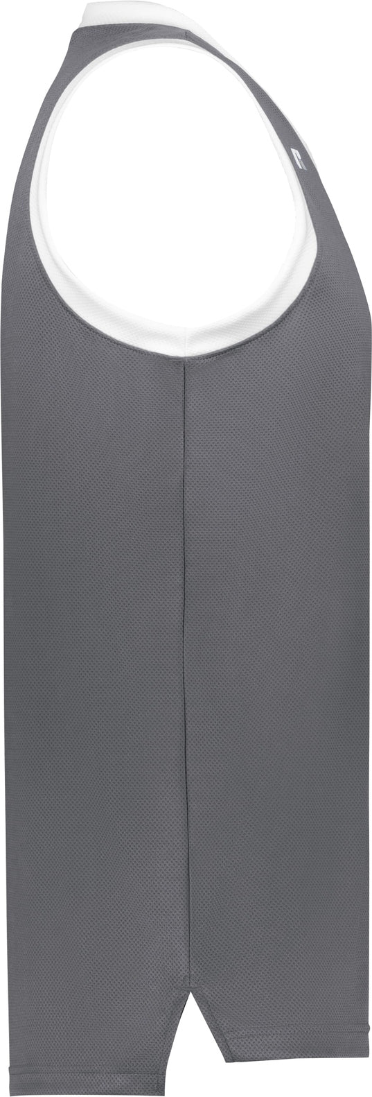 Right View of STEALTH/WHITE YTH COOLCORE ELITE JERSEY