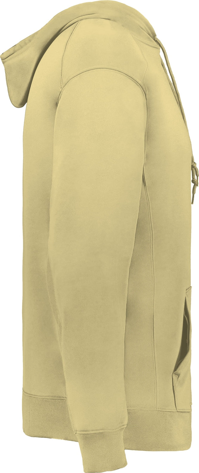 Right View of VEGAS GOLD PERFORMANCE FLEECE HOODIE
