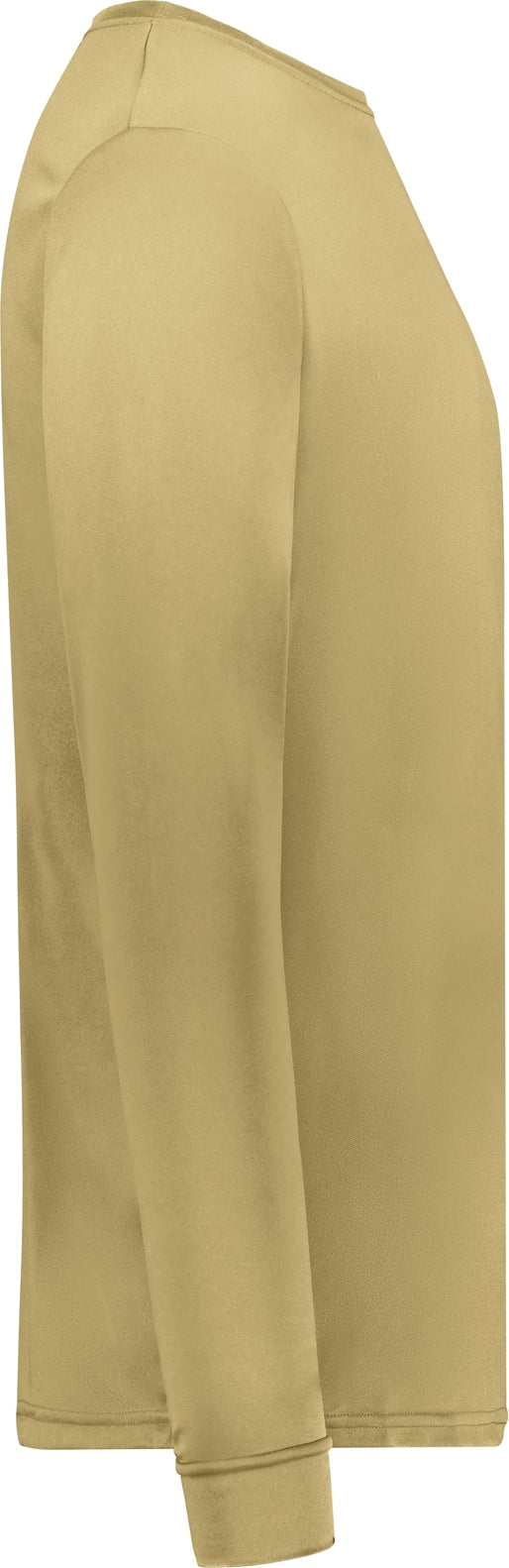 Right View of VEGAS GOLD WICKING LONG SLEEVE T-SHIRT