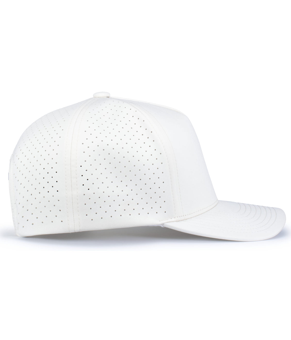 Right View of VINTAGE WHITE WEEKENDER PERFORATED