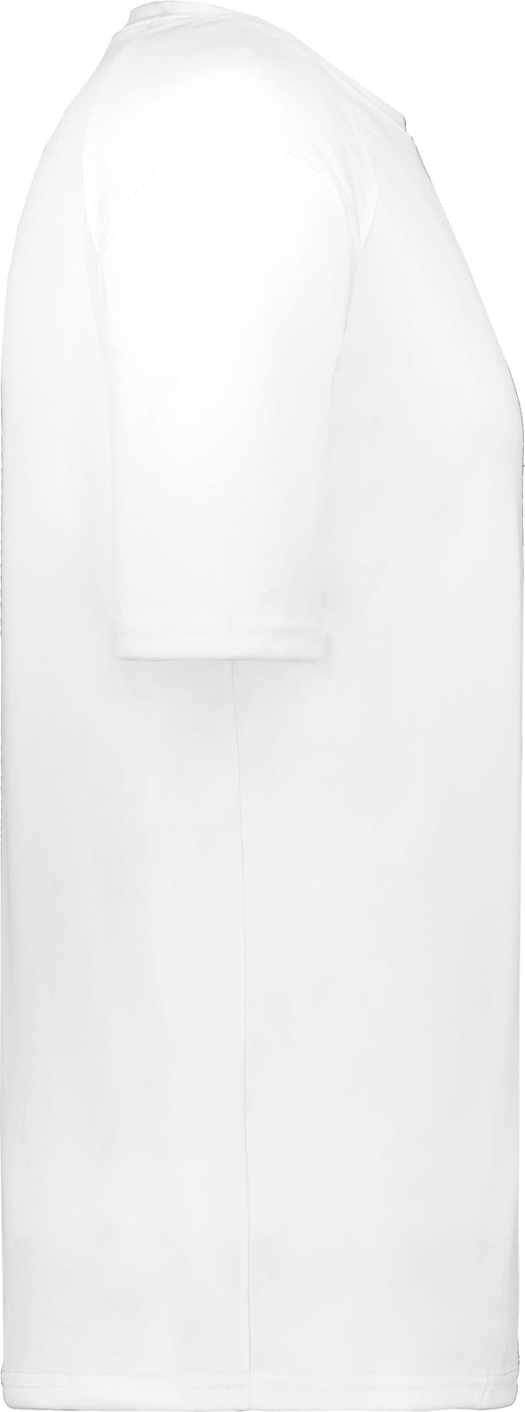 Right View of WHITE B-CORE TEE