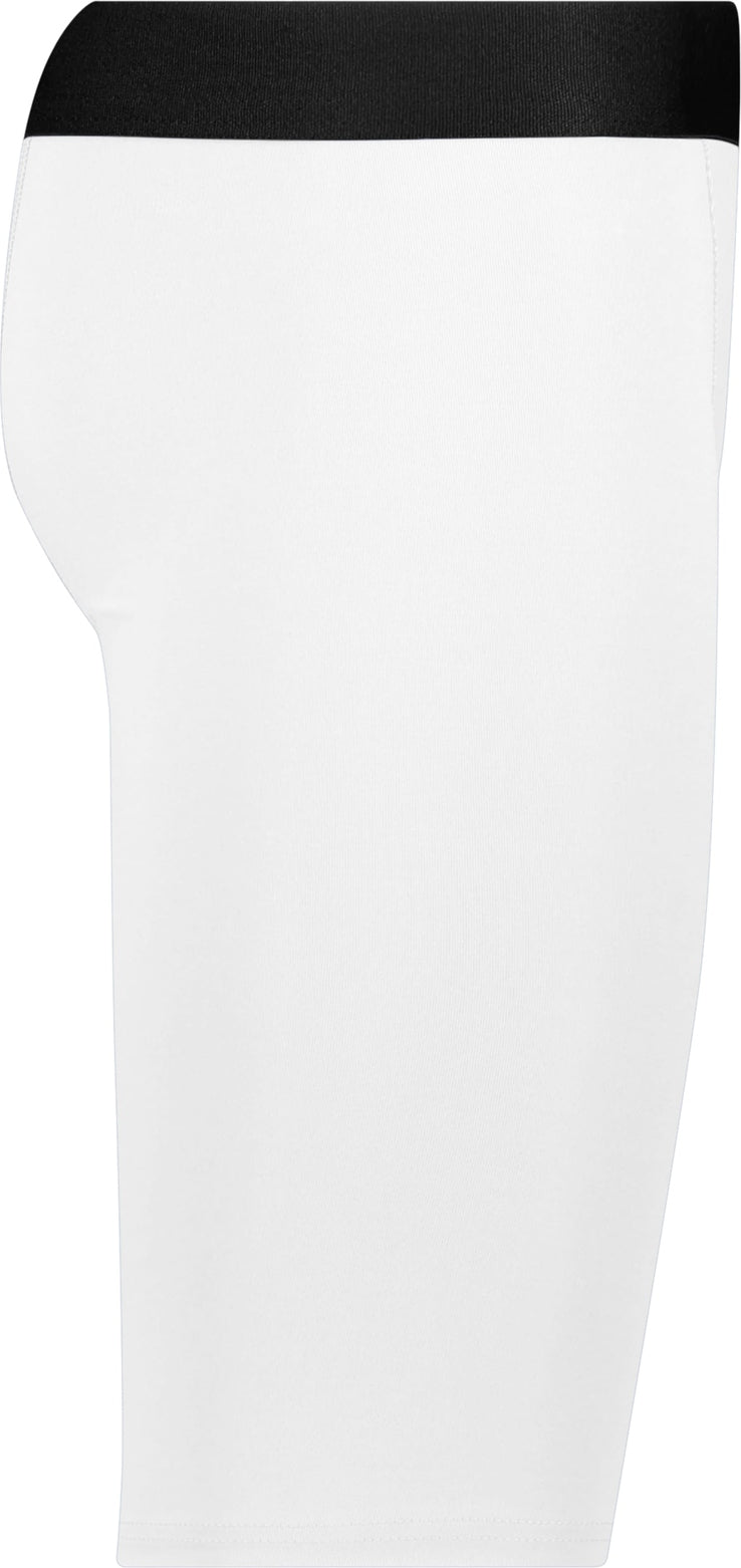 Right View of WHITE COMPRESSION SHORT